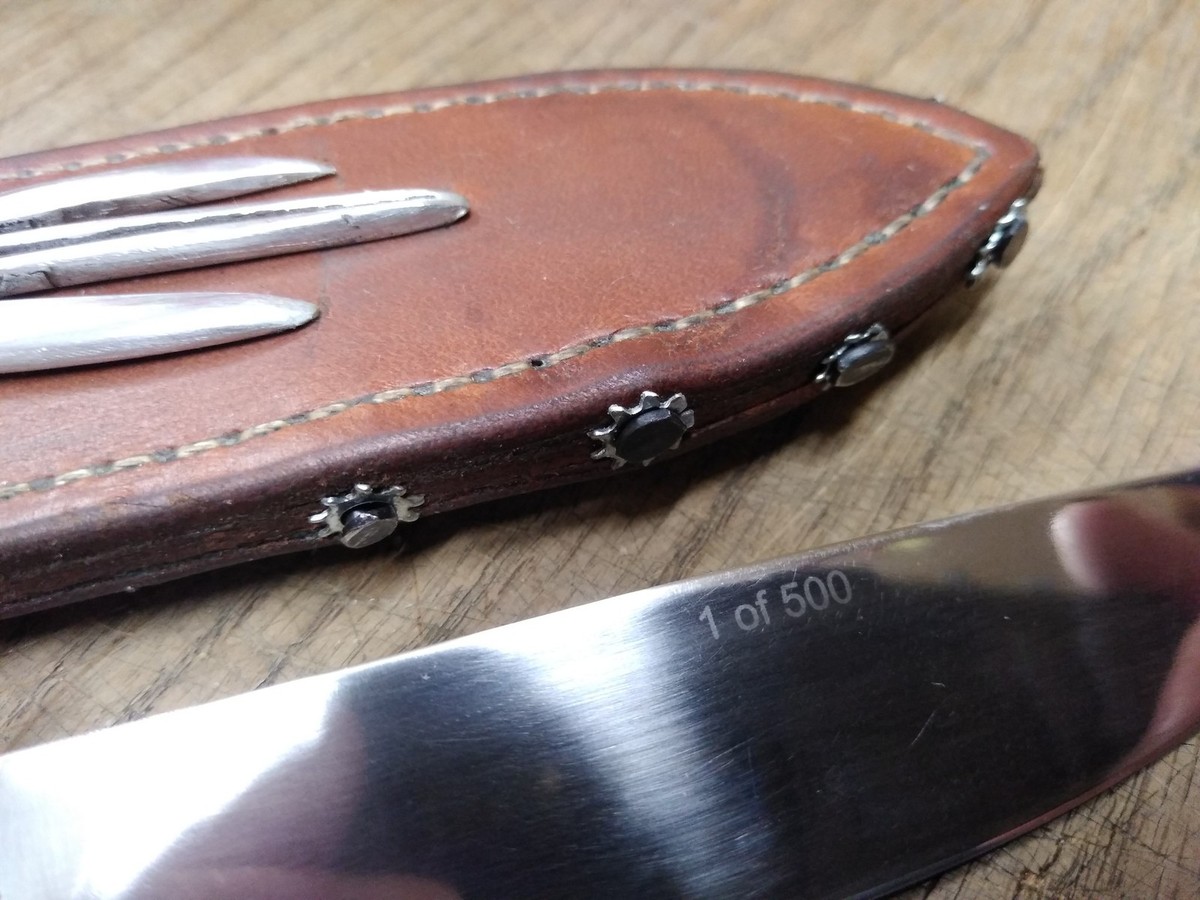 Junglee Tak Fukuta 231 Seki Japan 1 of 500 Fixed Blade Knife 2000
