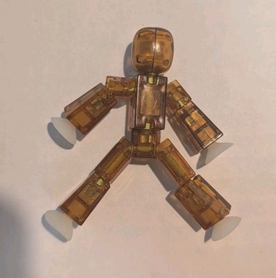 Stikbot Robots Stop Motion Animation Action Figure Brown Minifig C2