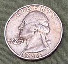 USA - 1964-D- Silver Washington Quarter - FREE SHIP