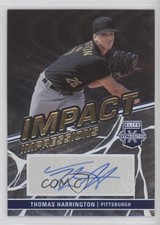 2023 Panini Elite Extra Edition Impact Impressions Thomas Harrington Auto 1xd