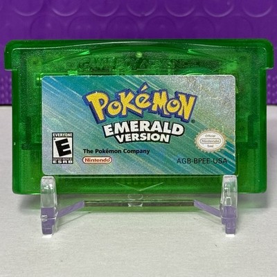 Pokemon Emerald Version GBA [Authentic   New Battery] Gameboy Advance Cartridge