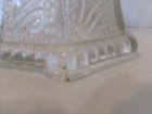Crystal 1930-40 small table lamp with hanging crystal's — photo 8