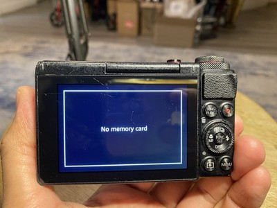 Canon PowerShot G7X 20.3 MP Black - 9546B009AA for sale online | eBay