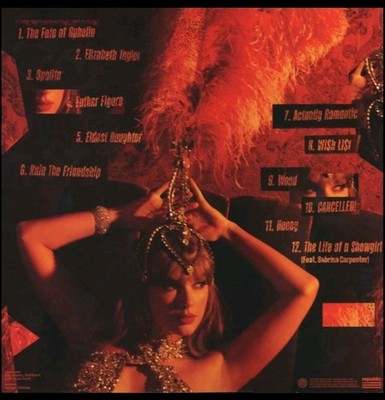 The Life of a Showgirl by Taylor Swift, Portofino Orange Glitter