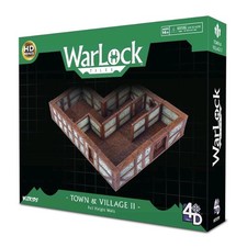 WarLock Tiles - Full Height Stone Walls - WizKids