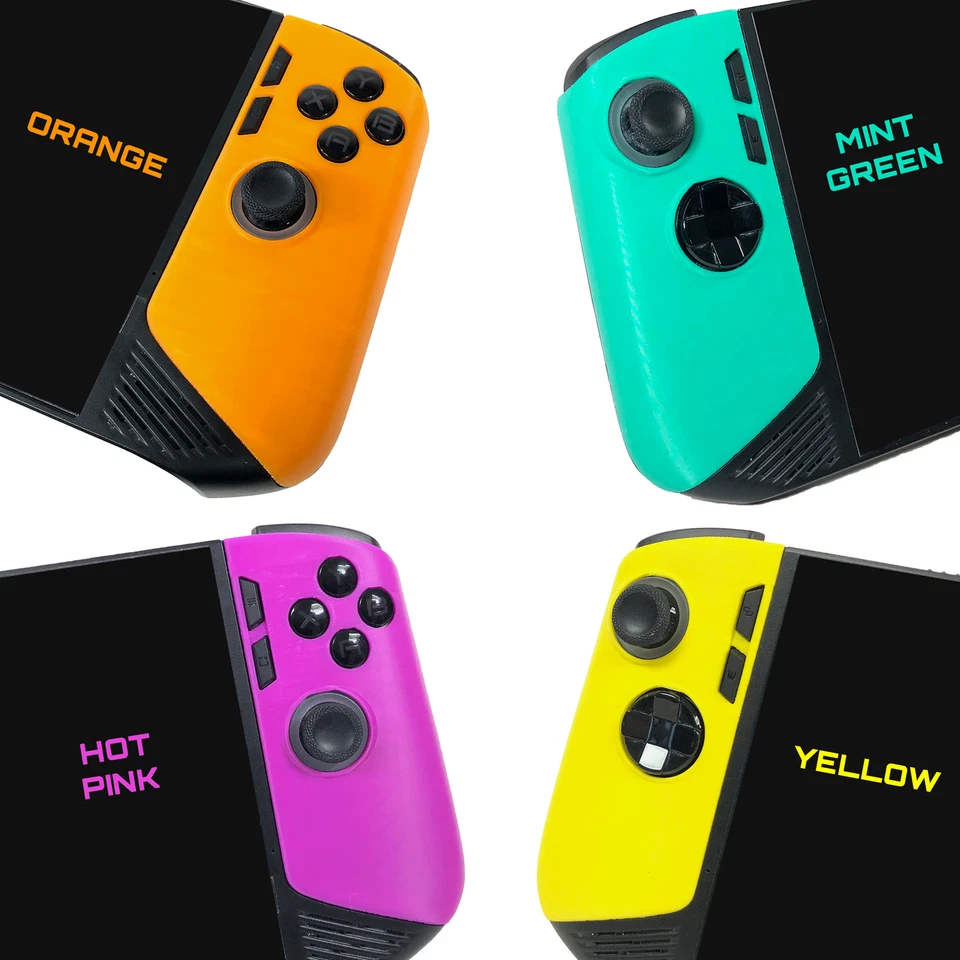 Replacement Front Panel Plates For MSI Claw 8 AI+ - 3D Printed Accessory - Image 2 of 4