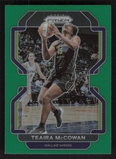2022 Panini Prizm WNBA #46 Teaira McCowan Green