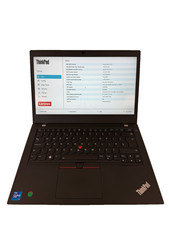Lenovo ThinkPad L14 Gen 2, i7-1185G7, 8GB RAM, 256GB SSD, Windows 11, 14" Laptop