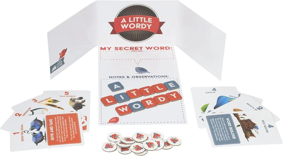 A Little Wordy by Exploding Kittens Tabletop Board Card Game For 2 Players - Image 2 of 4