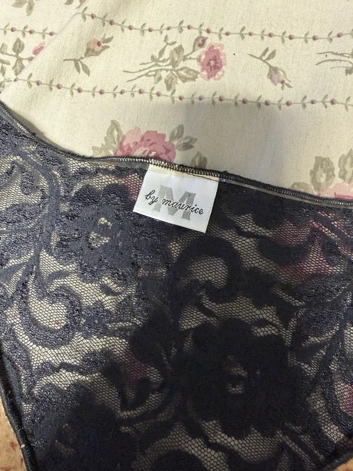 Blusa Y2k Love Amour Mujer Mariposa Encaje Flecos Talla M/2 Pequeña Hada Caprichosa Foto 4 de 4