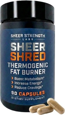 Sheer Strength Lab Sheer Shred Thermogenic Fat Burner Capsaicin L-Carnitine  1/27 | eBay