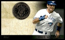 2012 Topps #GS-38 Paul Molitor Gold Standard Toronto Blue Jays NM+