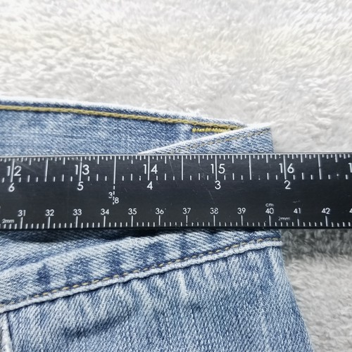 Levis 549 Jeans Mens 30x30 Blue Low Loose Baggy Light Wash Y2K Skate - Picture 6 of 10