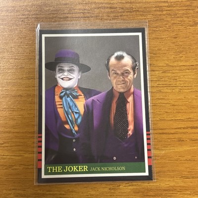 The Joker Jack Nicholson Custom Trading Card From Batman