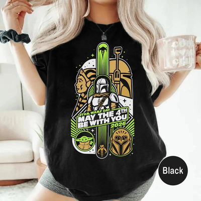 #ad #ad HOT Star Wars May The 4th Be With You 2026 T Shirt Star Wars Day $25.99