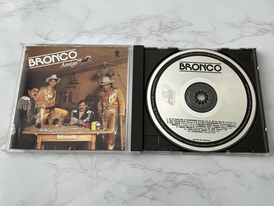 Bronco Amigo CD HECHO EN MEXICO 1990 Ariola CDM-3065 Jose Guadalupe Esparza RARO
