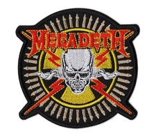 Megadeth Sew-on Patch | Radiation American Thrash Heavy Speed Metal Band Logo