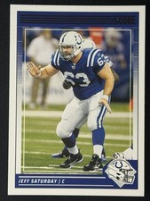 2024 Score - Jeff Saturday Indianapolis Colts Card #125