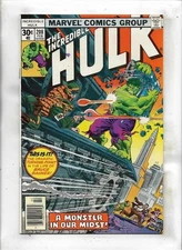 Bronze Incredible Hulk 1977- 92  issues included 208-423 pick, combined ship