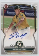 2023 Bowman Paper Prospect Auto Jacob Watters #PPA-JW Auto 1in8