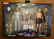 NECA Teenage Mutant Ninja Turtles April O'Neil & Casey Jones 7 inch Action...