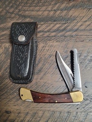 Vintage Puma 971 Game Warden Dual Blade Folding Pocketknife Germany, 1970