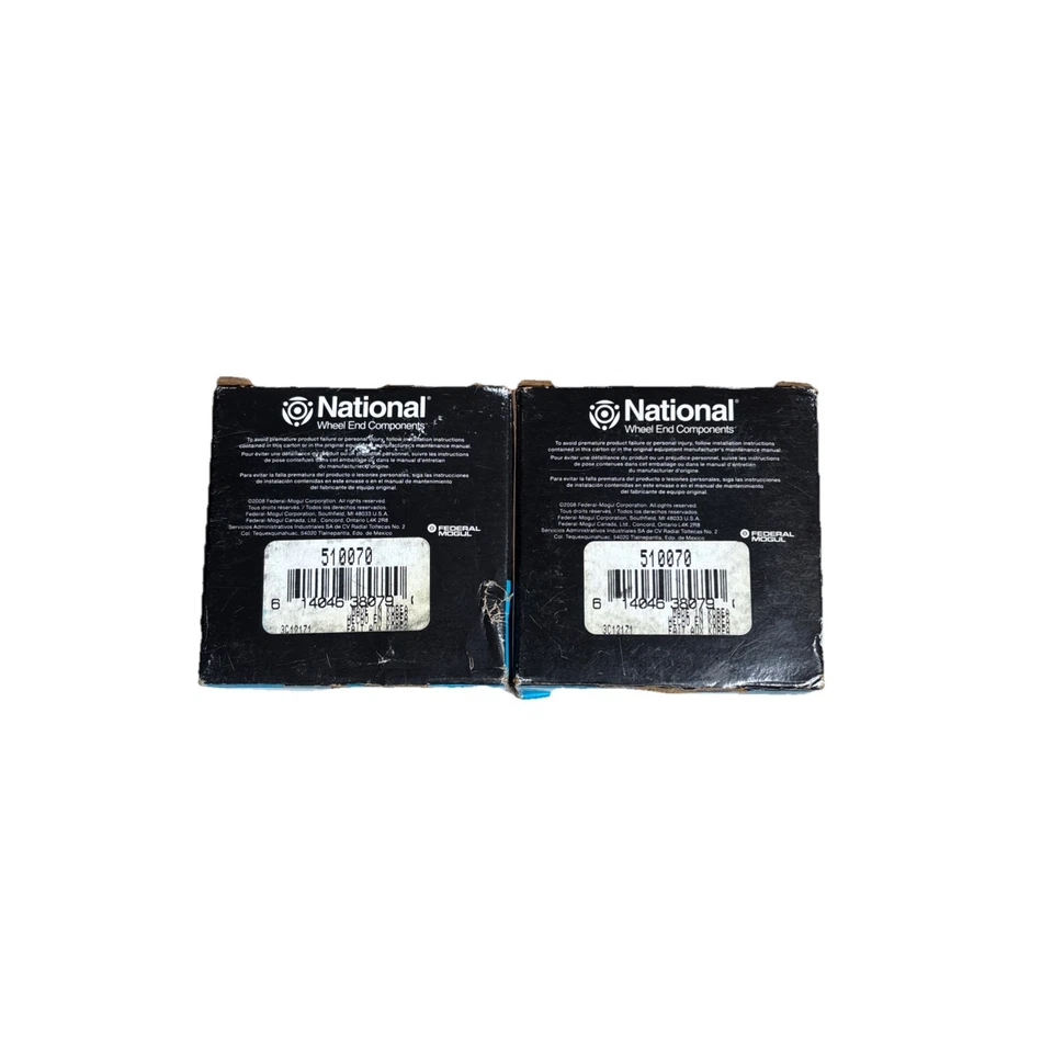 2 rodamientos de rueda National 510070 para modelo Select 00-19 Pontiac Scion Toyota Foto 2 de 2