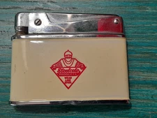 Vintage LEO MFG Co. Advertising Lighter STEELCOTE PRODUCTS