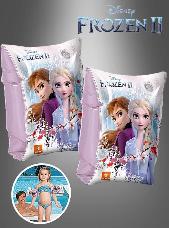 MARKENLOS Schwimmflügel Elsa aus Frozen II Die Eiskönigin - mit Elsa und Anna für Kinder