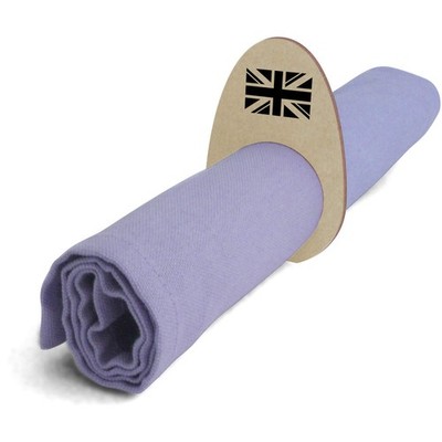 5 Serviettenringe/-halter ''Union Jack Minimalist'' aus Holz (NR00063691)