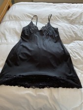 Ladies Black Under Slip Size 18