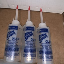 NEW PACK OF 3 - Turbine Oil Zoom Oiler All-Purpose Telescoping-Spout Rust Buster