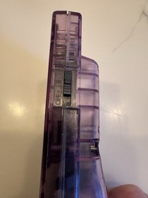 Game Boy Color CGB-001 Model 1998 Purple Transparent