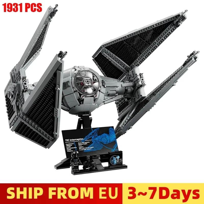 🛸Bloc de construction Star Wars 75382 Interceptor 1931pcs + figurine NEUF - Photo 2/4