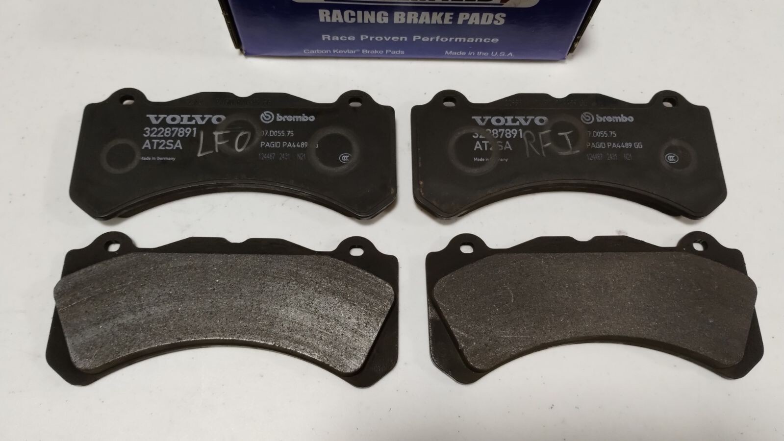 Volvo S60/V60 Polestar Brembo Front Brake Pads for GT6 6Piston