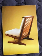 GEORGE and MIRA NAKASHIMA FURNITURE 1995 LA JOLLA CA TASENDE GALLERY INVITE