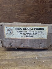 International Parts Ring Pinion Set Pontiac Oldsmobile 1939-1942 6 And 8 Cyl