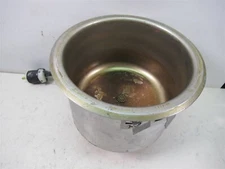 APW Wyott SM-50-11PCUL Drop In Soup Well Food Warmer 21729400 Round w/ Drain