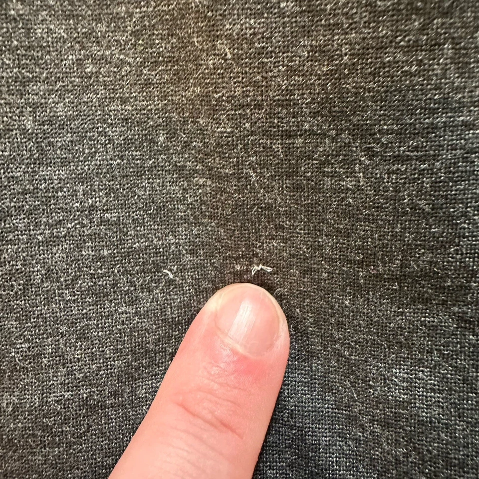 White House Black Market 女式 6 码灰色打底裤侧拉链 — 第 2/4 张图片