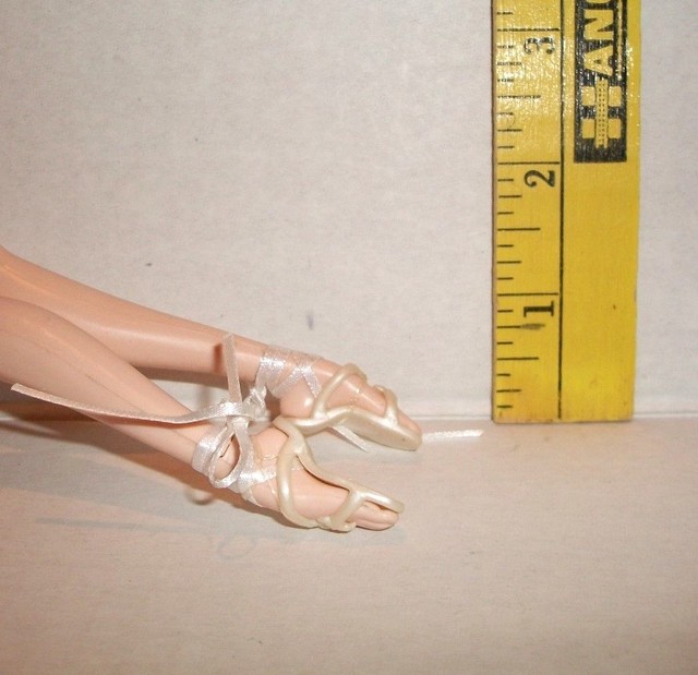 BARBIE 1/6 MATTEL DOLL ACCESSORY COLLECTOR RIBBON ON POINT BALLET SHOES eBay