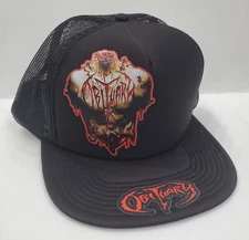 Black Death Gothic Industrial Thrash Metal RedObytuary Trucker Adjust