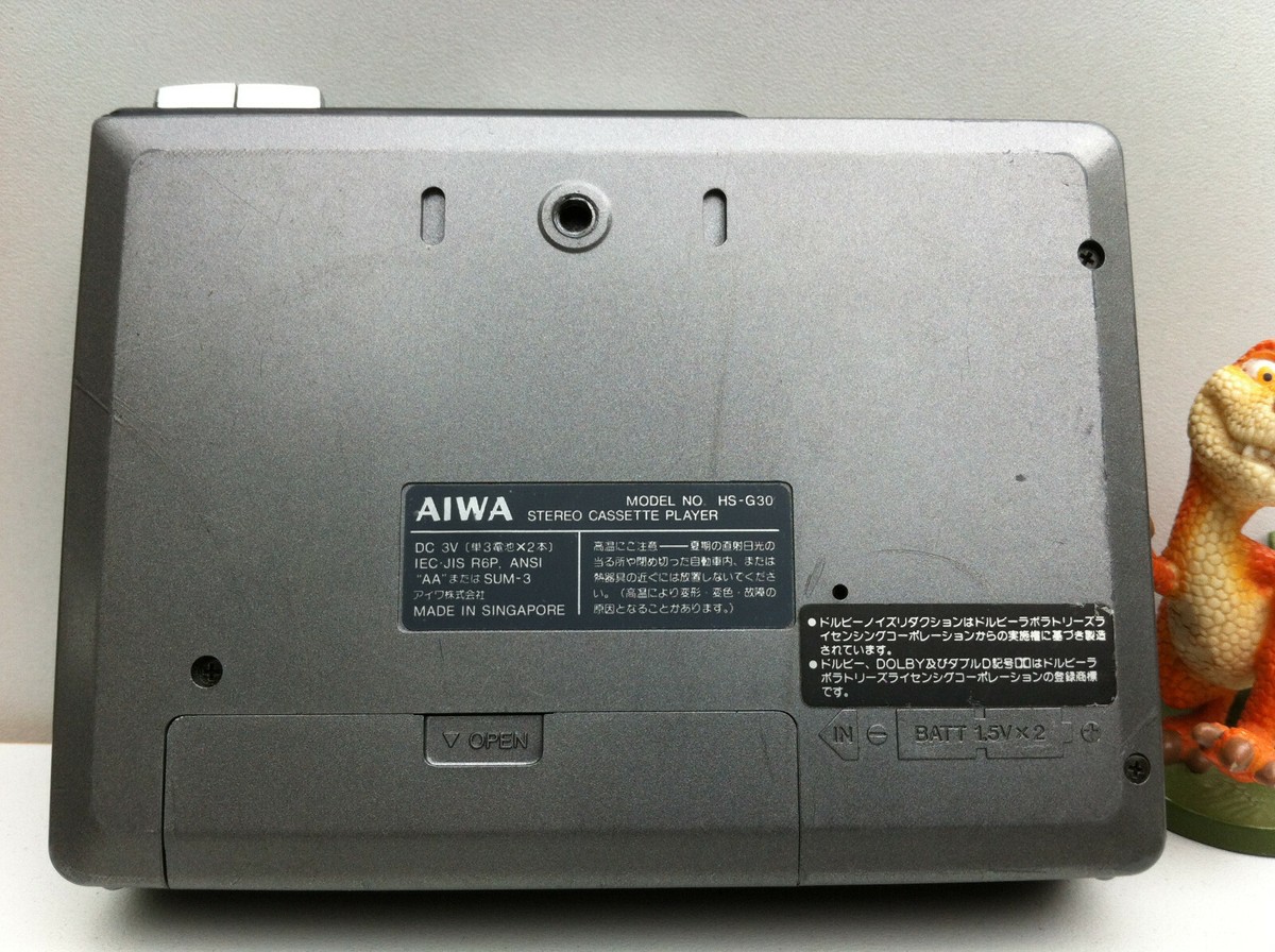 Aiwa HS-G30 Cassette Player Walkman Kassettenspieler Japanese