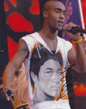 SIMON WEBBE - Blue GENUINE SIGNED AUTOGRAPH