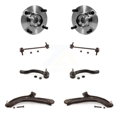 Front Bearing Lower Control Arm Outer Tie Rod & Link Kit (8Pc) For Nissan Versa