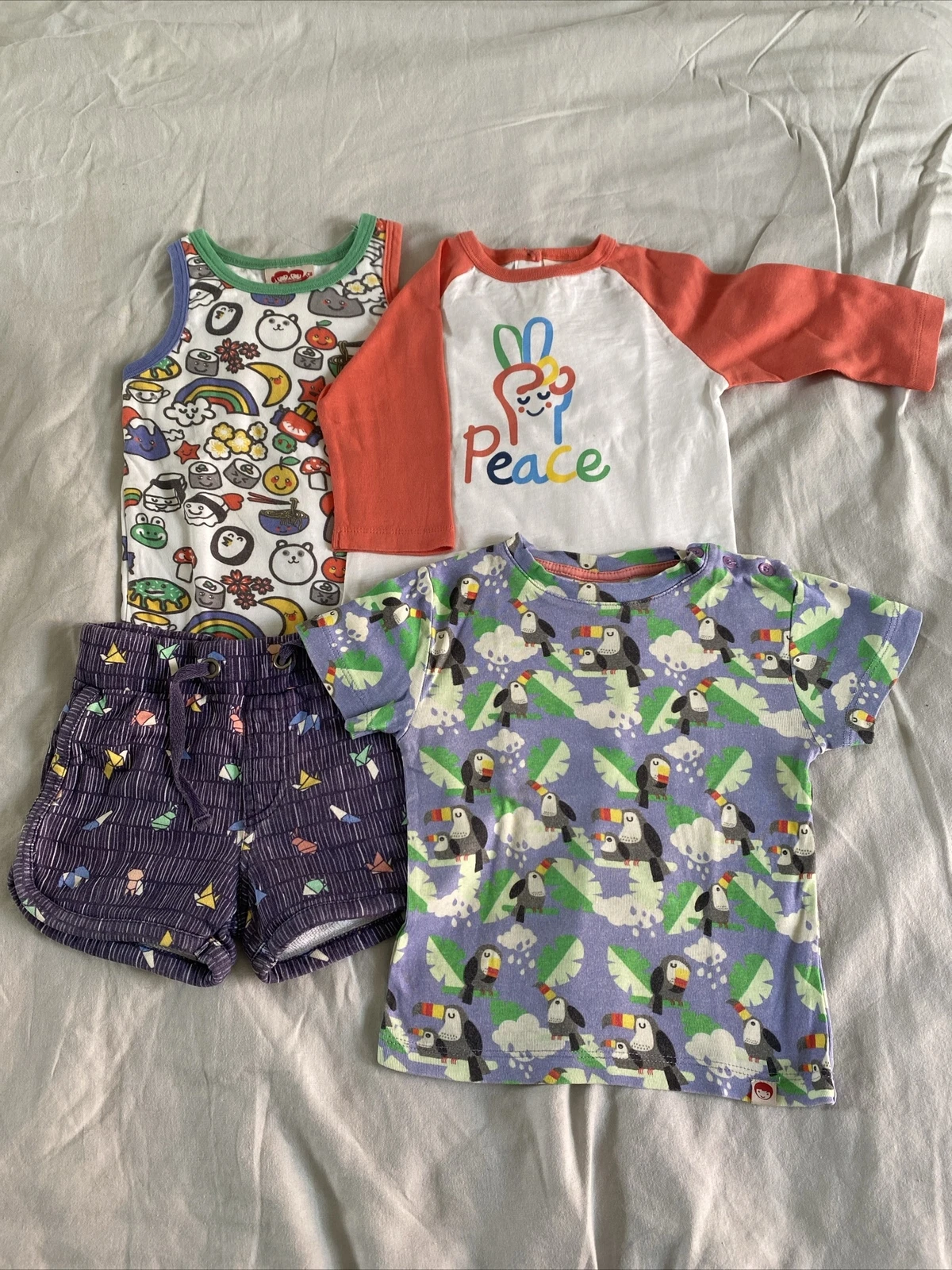 Tootsa McGinty - Bright Kids Summer Clothing Bundle -2-3yrs