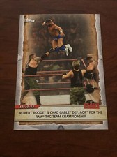 2020 Road to Wrestlemania Base #32 Robert Roode Chad Gable Championship B6692