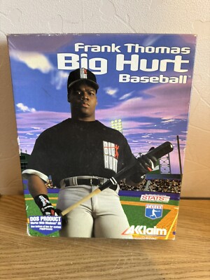 Big Box PC-Spiel - Frank Thomas Big Hunt Baseball - Beifall - sehr selten! (X1)