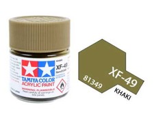 Tamiya Acrylic Paint 81349 XF-49 Khaki 23ml MATT