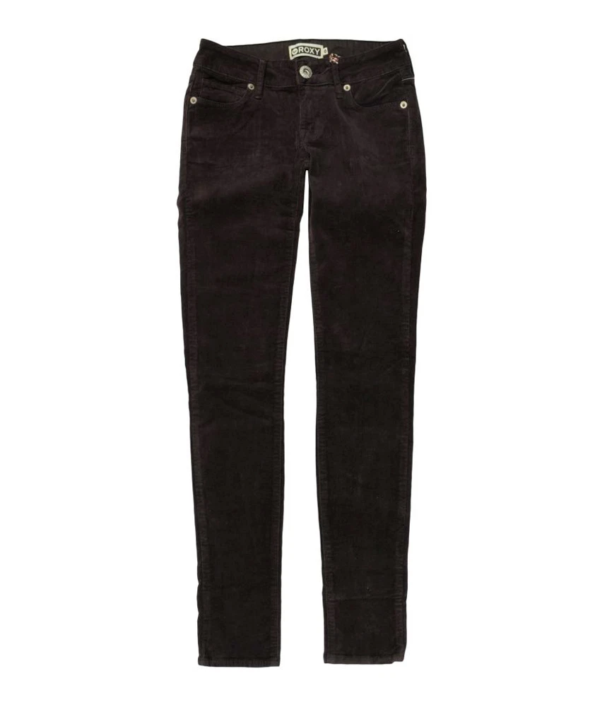 BNWT ROXY KIDS GIRLS SOLAR SKINNY CORD JEANS (CHOCOLATE) SIZE 8 RRP $79.95