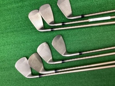 【再値下げ】プロギアnabla RED アイアン 6〜SW PRGR iD nabla RED Irons #6-9,Pw,Aw,Sw(7Clubs)/iD nabla RED/Flex
